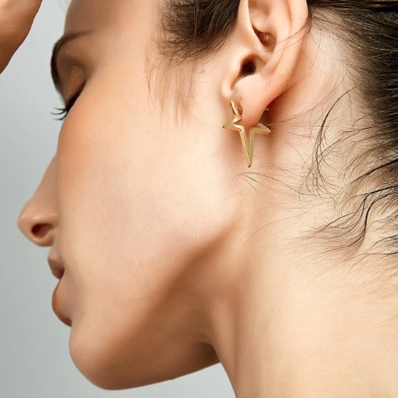 🎉HP🎉 🆕 CARINA Star Earrings - Picture 6 of 8